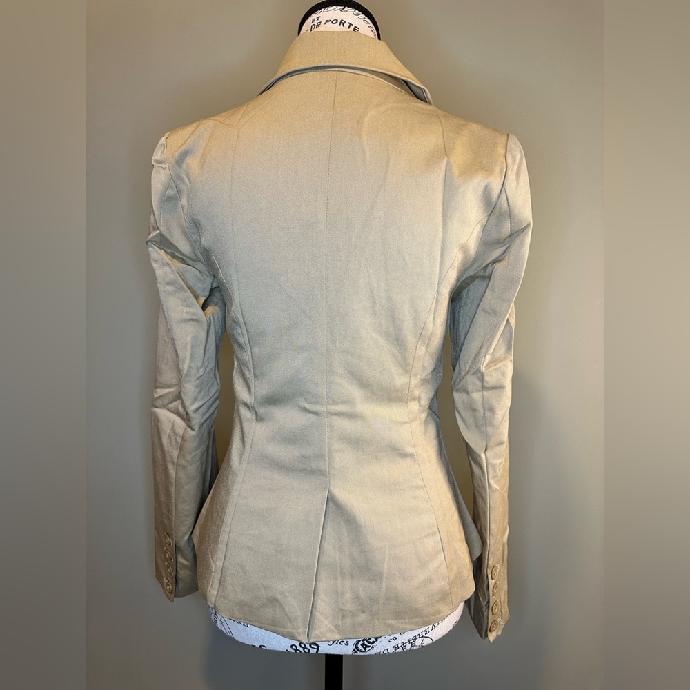 Camel Color Fitted Blazer - Picture 4 of 4